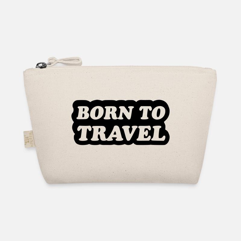 born to travel Bio-Täschchen