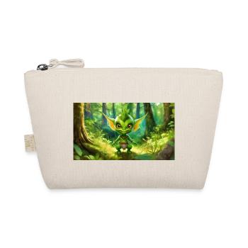 goblin - young cute little monsters - Organic Pouch - nature - Front