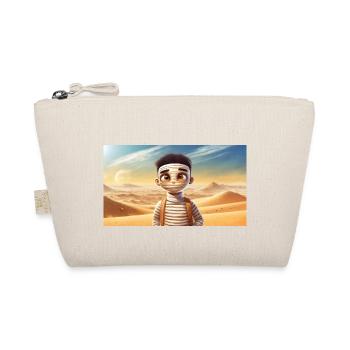 Momie dans le désert - Jeunes petits monstres mignons - Trousse biologique - nature - Devant