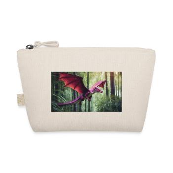 Un dragon vert majestueux réaliste est en train de chasser - Trousse biologique - nature - Devant