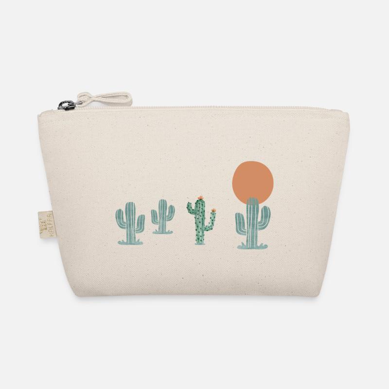 Boho-Kaktus Bio-Täschchen