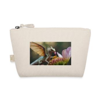Un petit dragon mignon majestueux et réaliste - Trousse biologique - nature - Devant