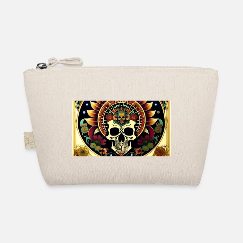 Fiesta Mexicana Skull & Bones Bio-Täschchen