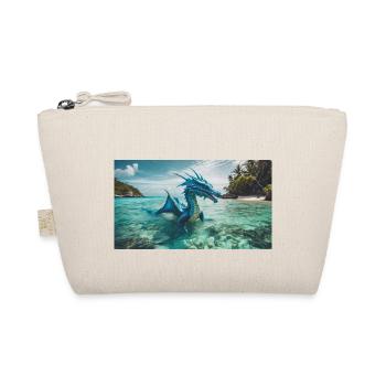 Un dragon d’eau bleu réaliste dans l’eau de mer - Trousse biologique - nature - Devant