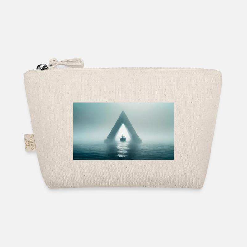 creepy mythical places – Bermuda Triangle Organic Pouch