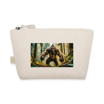 Sasquatch Bigfoot dans le monstre de la forêt sombre - Trousse biologique - nature - Devant