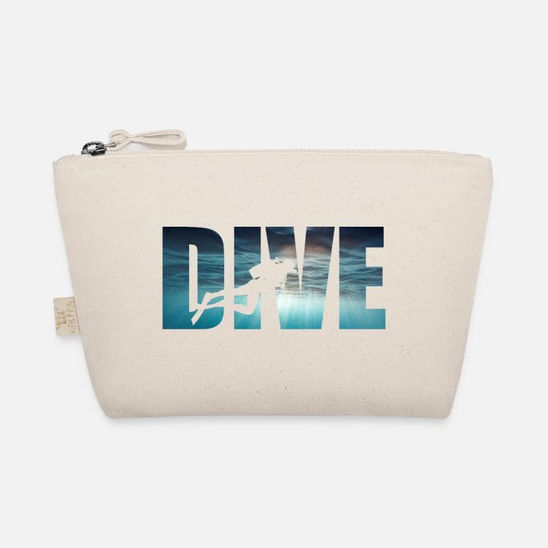 Dive - Scuba Diver Bio-Täschchen
