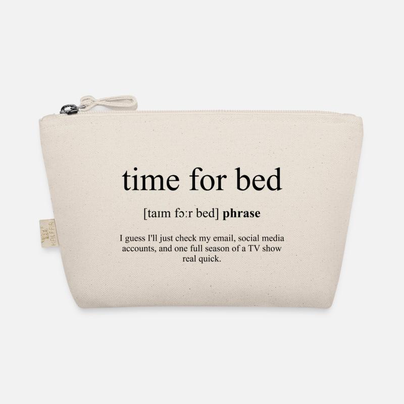 Time For Bed (Bettzeit) Definition Dictionary Bio-Täschchen