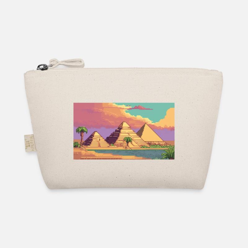 Gizeh, Égypte - Pixel Art Trousse biologique