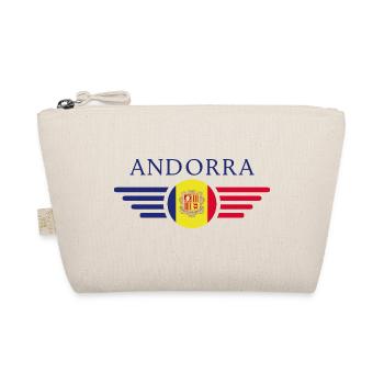 Andorra Style Design T-Shirt - Organic Pouch - nature - Front