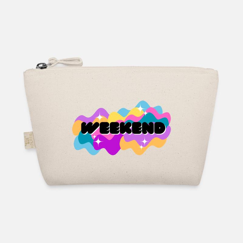 Weekend Vibes Shirt Organic Pouch