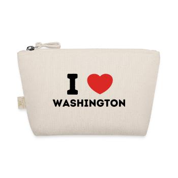 Ich liebe Washington, Vereinigte Staaten - Bio-Täschchen - Natur - Vorne