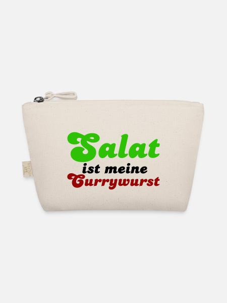 Salat ist meine Currywurst - Organic Pouch - nature