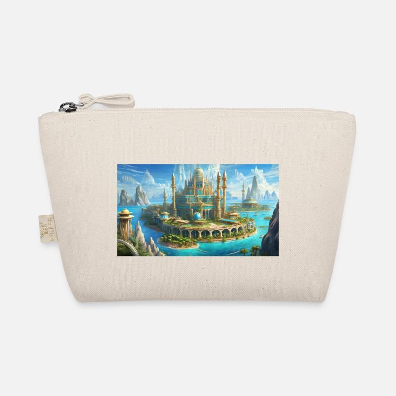 beautiful mythical places – Atlantis before doom Organic Pouch