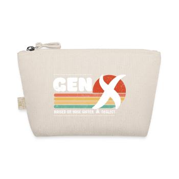 Gen X sunset - White - Organic Pouch - nature - Front