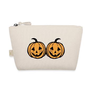 Visage de citrouille - Trousse biologique - nature - Devant