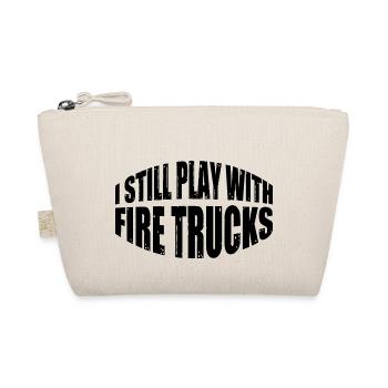 I Still Play With Fire Trucks 4 - Bio-Täschchen - Natur - Vorne