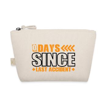 0 Days Since Last Accident 15 - Organic Pouch - nature - Front