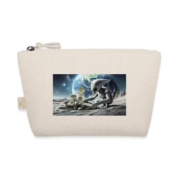 extraterrestre gris à la surface de la lune – collection de lune - Trousse biologique - nature - Devant