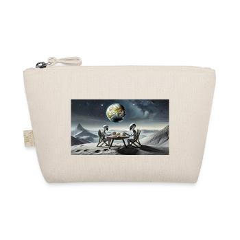 extraterrestre gris à la surface de la lune – dîner - Trousse biologique - nature - Devant