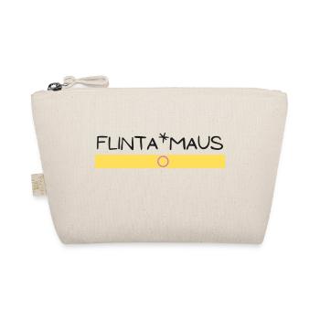 Flinta*Maus inter flag - Bio-Täschchen - Natur - Vorne