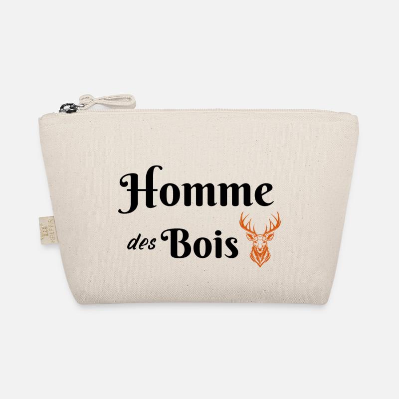 Mann des Waldes Bio-Täschchen