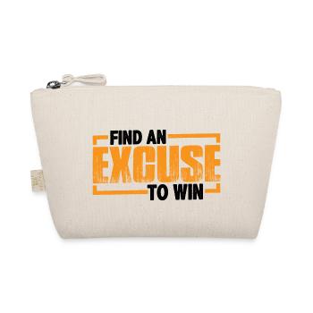 Find An Excuse To Win 11 - Bio-Täschchen - Natur - Vorne