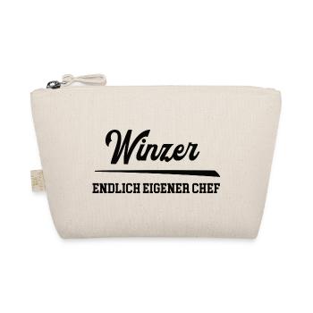 Winzer Chef Selbstständigkeit Weingut Gründen - Bio-Täschchen - Natur - Vorne