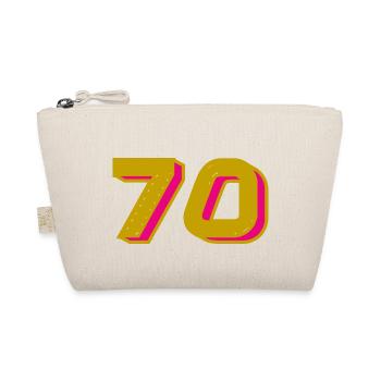 70. 70 ANS. 70e ANNIVERSAIRE. ANNIVERSAIRE 70 ANS. - Trousse biologique - nature - Devant