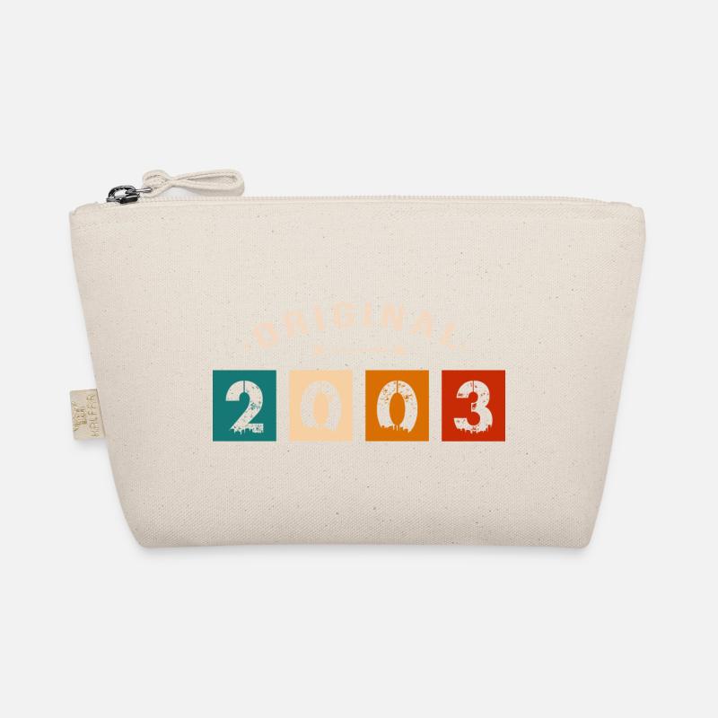 Original 2003 Vintage - 200 Birthday Present Organic Pouch