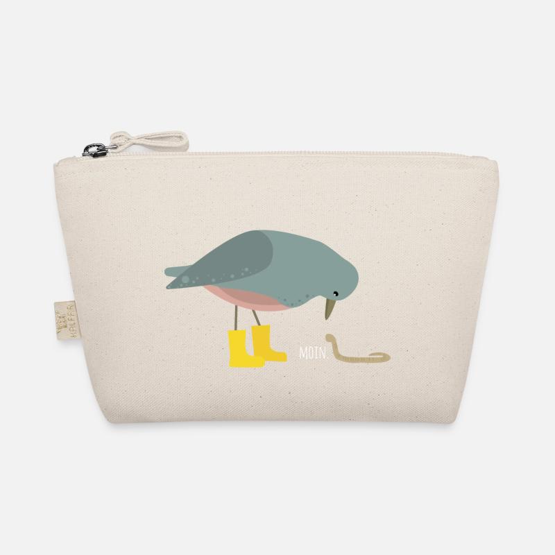 Pigeon with worm Organic Pouch