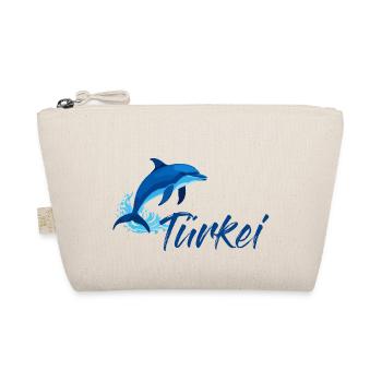 Delfin Türkei Urlaub - Bio-Täschchen - Natur - Vorne