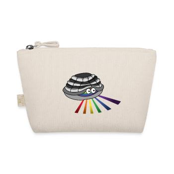 Turtles hidden glow queer - Organic Pouch - nature - Front
