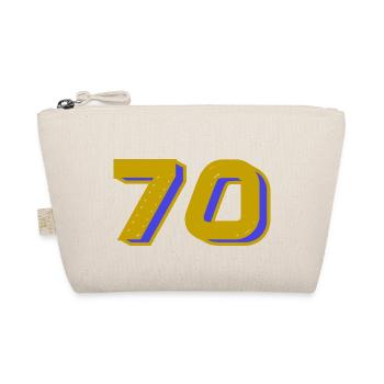 70. 70 ANS. 70e ANNIVERSAIRE. ANNIVERSAIRE 70 ANS. - Trousse biologique - nature - Devant