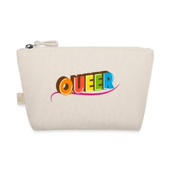 Queer Typo pour le mois des fiertés Égalité des droits LGBTQ - Trousse biologique - nature - Devant