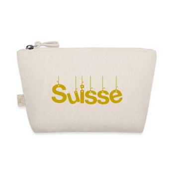 SCHWEIZ. LAND. GENF. SCHWEIZ. HUMOR. LAND. DRAPEA - Bio-Täschchen - Natur - Vorne