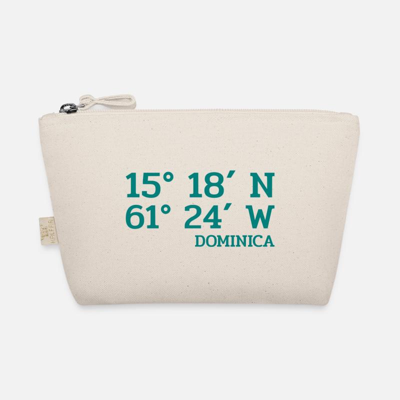 Dominica Coordinates - Coordinates - Caribbean Organic Pouch