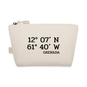 Grenada Coordinates - Koordinaten - Karibik - Bio-Täschchen - Natur - Vorne