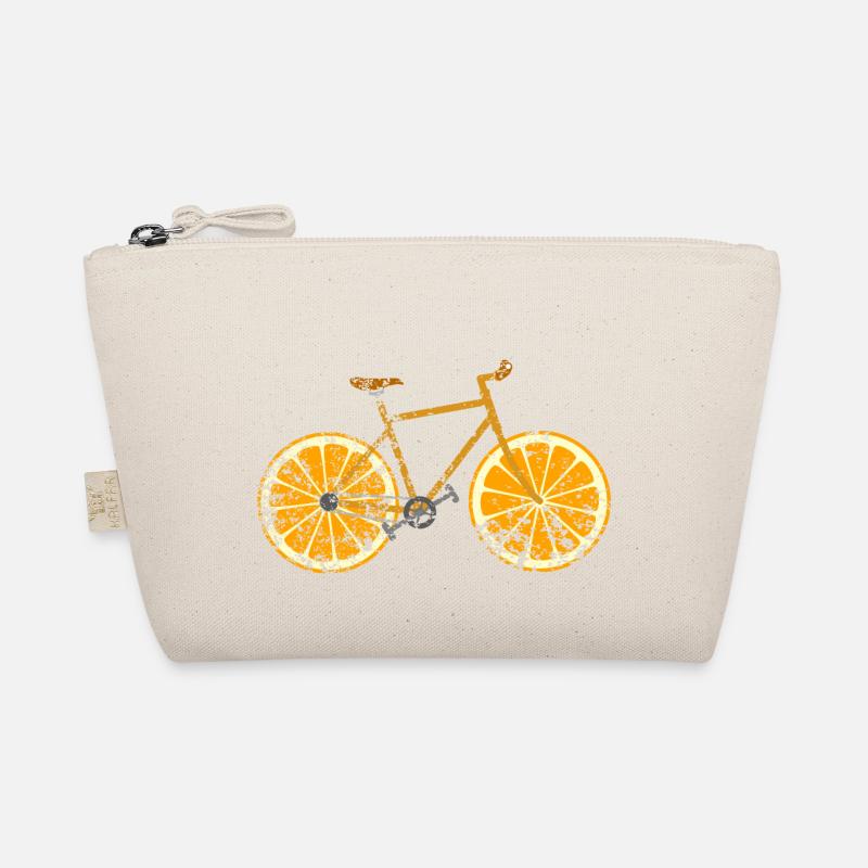 Bicycle Fruit Fruit Retro Vintage Grunge Organic Pouch