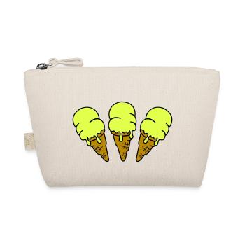 eis eiscreme 3 - Bio-Täschchen - Natur - Vorne