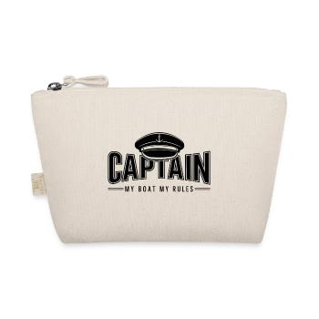 Capitaine Capitaine - Mon Bateau Mes Règles Citation - Trousse biologique - nature - Devant