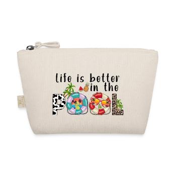 summer lake nature flora art pool sea beach love - Organic Pouch - nature - Front