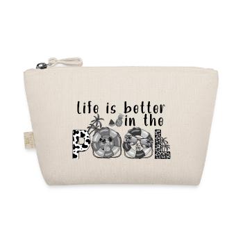 summer lake nature flora art pool sea beach love - Organic Pouch - nature - Front
