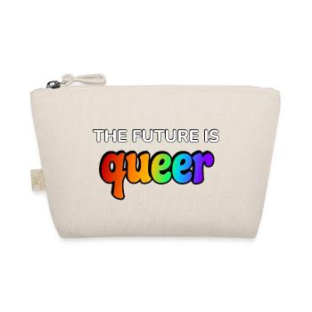 The Future is Queer - Organic Pouch - nature - Front
