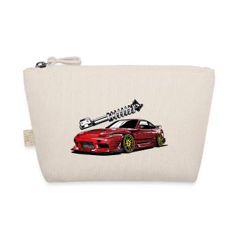 Car with amortisseur - Bio-Täschchen - Natur - Vorne