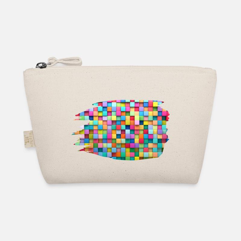 Bunte Blöcke Bio-Täschchen