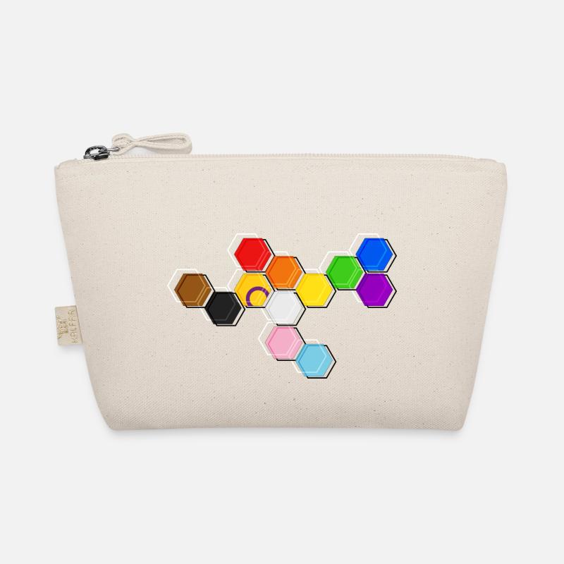 Hexagon Pride Organic Pouch