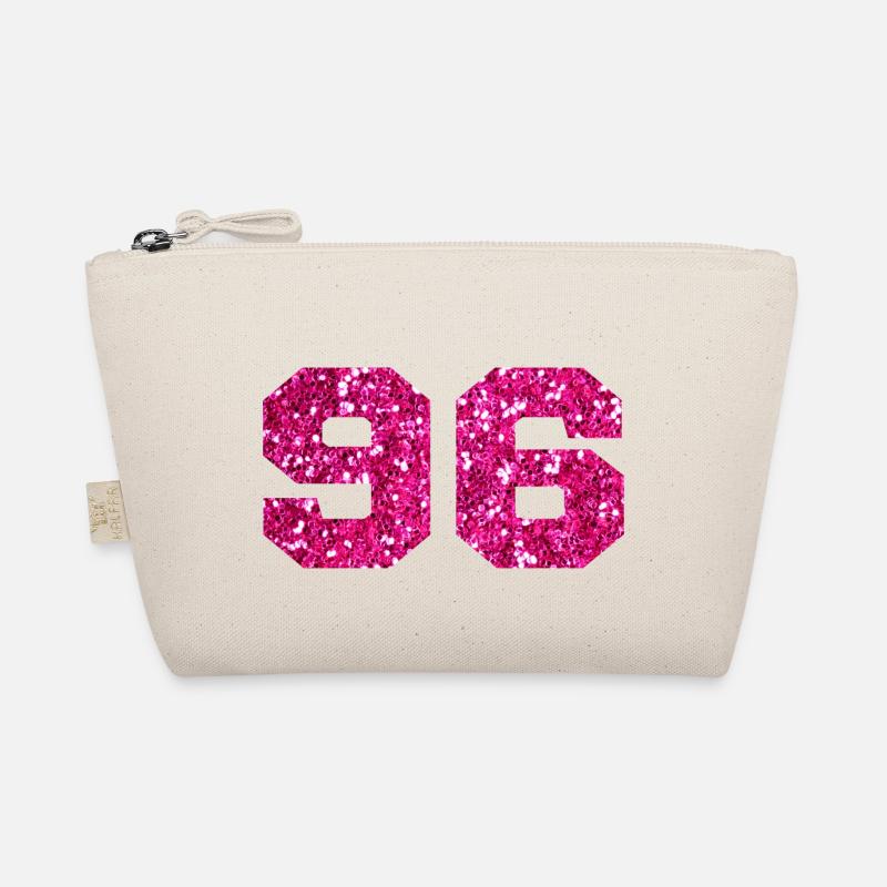 Numéro 96 paillettes rose - 96e anniversaire Trousse biologique