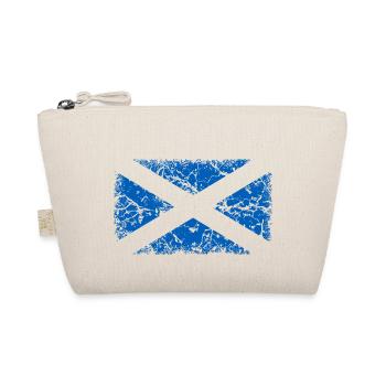 Schottland Flagge - Monocolor - Bio-Täschchen - Natur - Vorne
