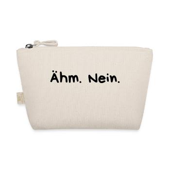 Ähm Nein - Bio-Täschchen - Natur - Vorne
